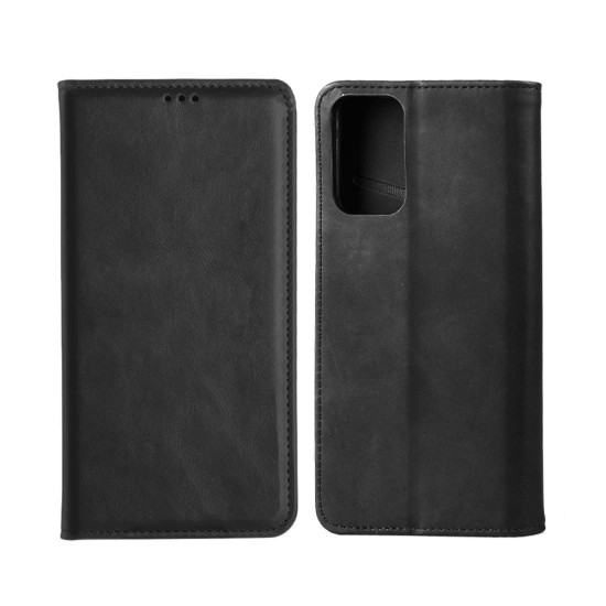 Leather Flip Cover with Internal Pocket For Xiaomi Redmi note 10 Pro Black